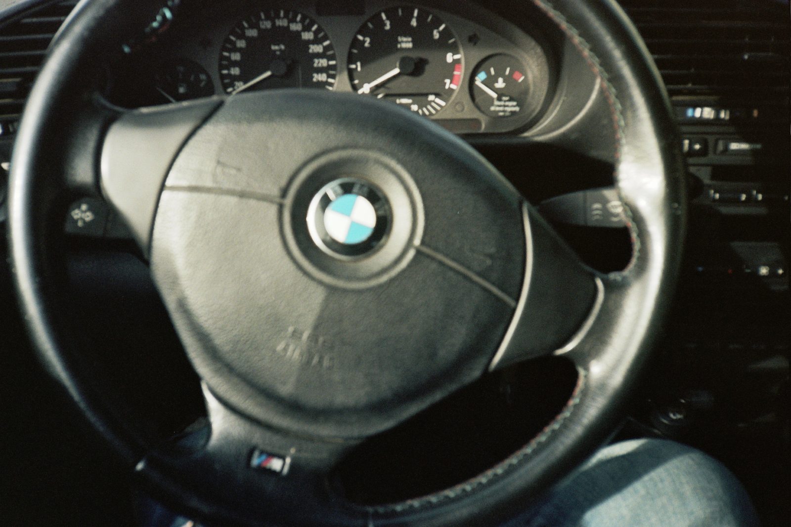 BMW steering wheel