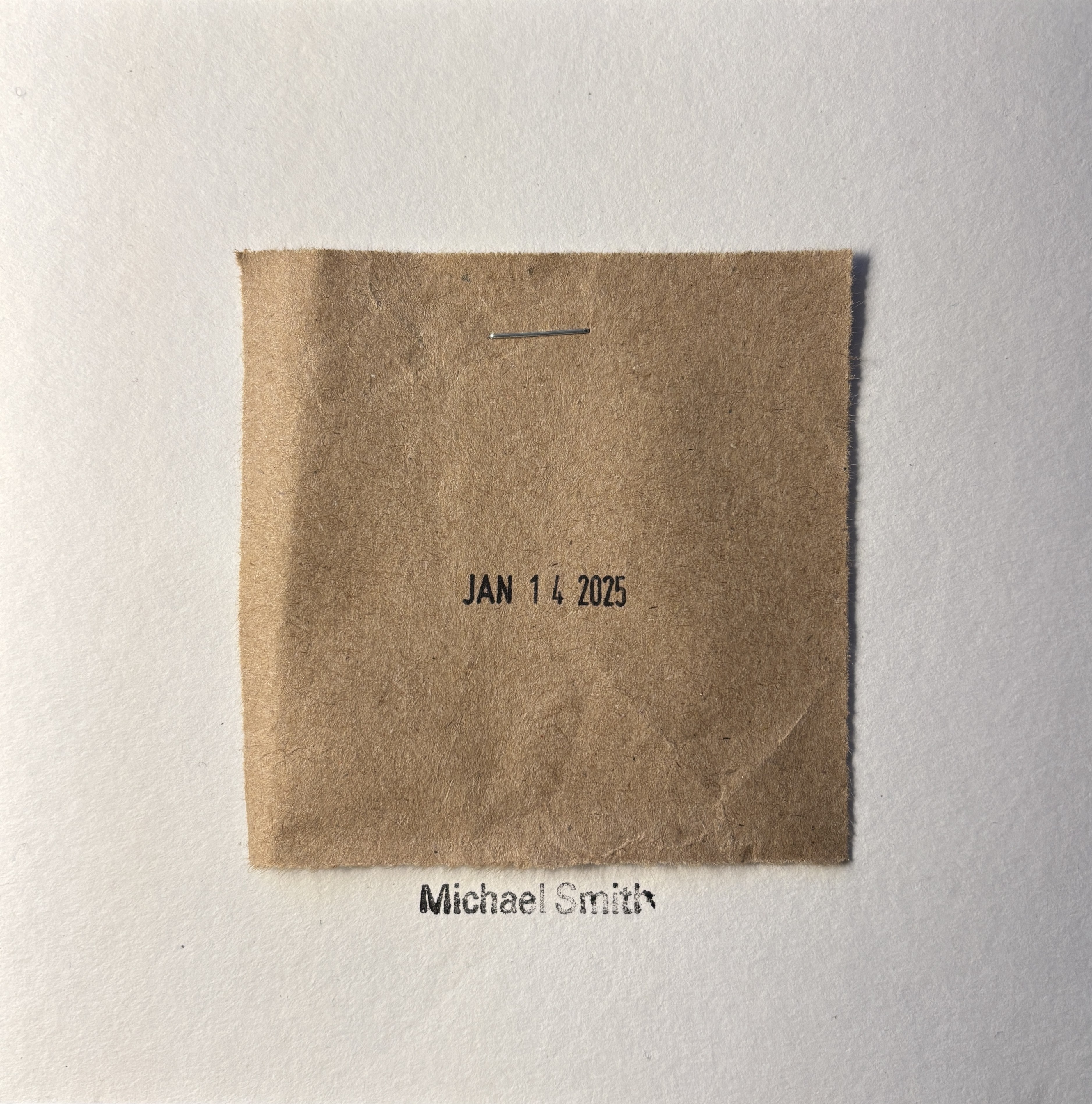 Kraft paper square