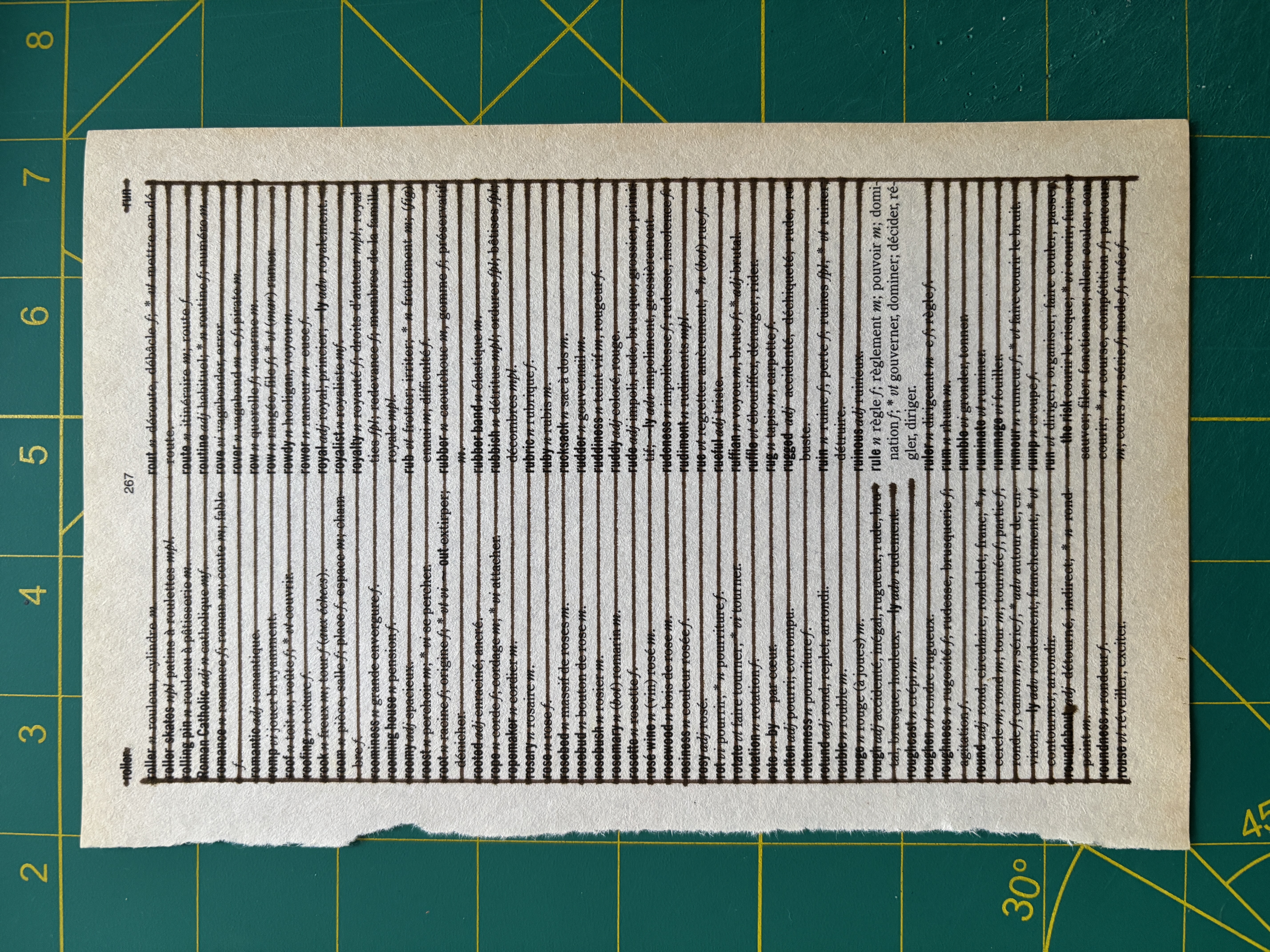 Dictionary — roller