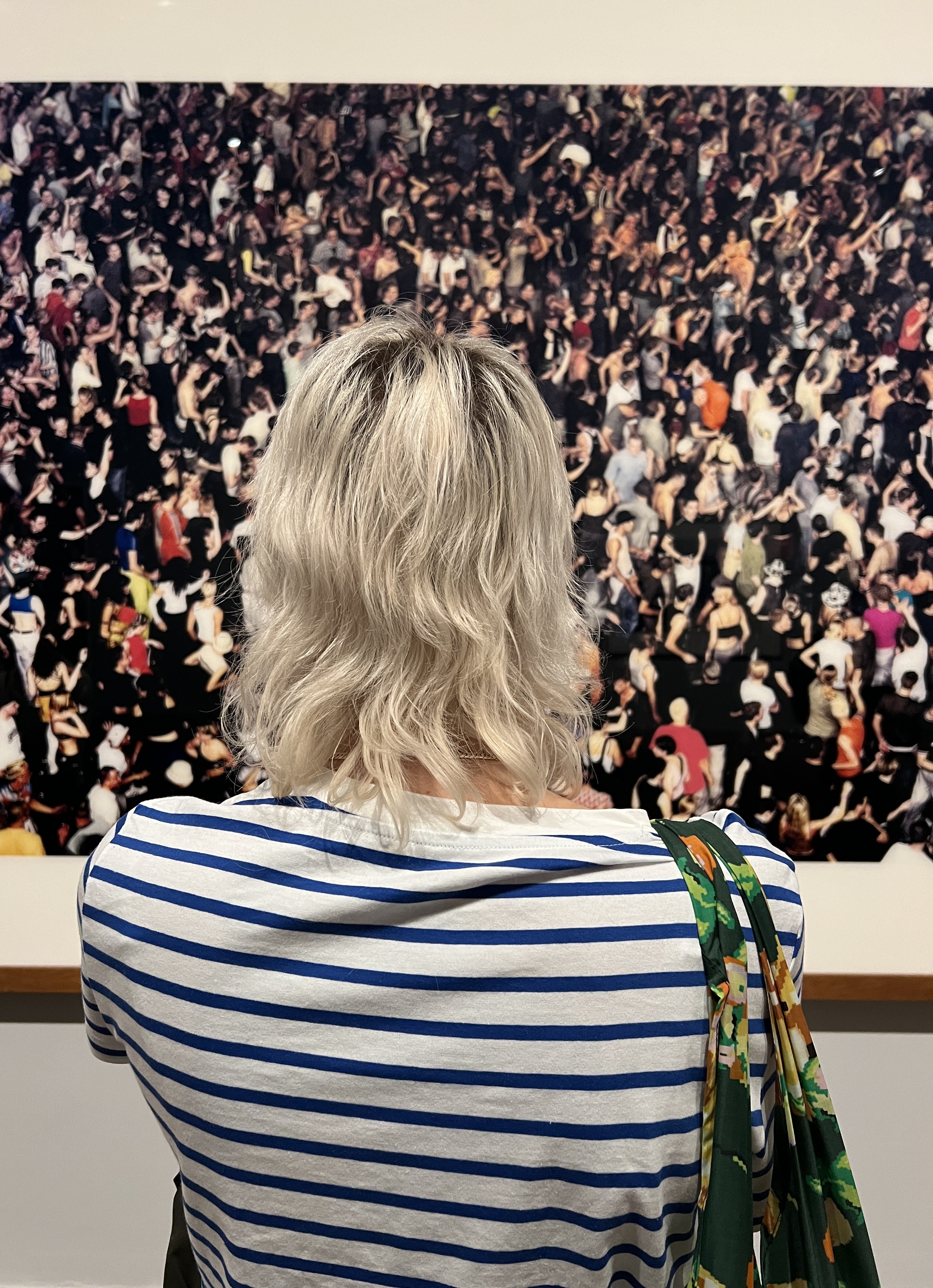 Gallery visitor